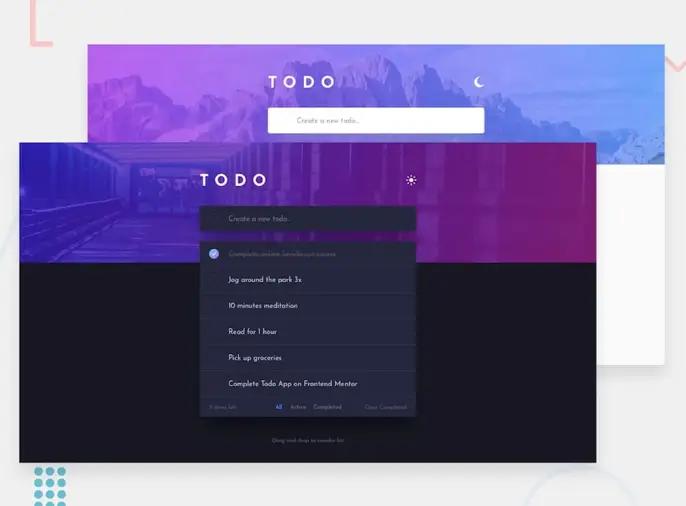 TODO WEB APP screenshot